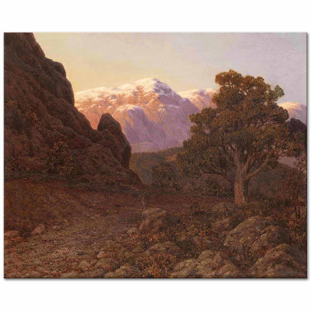 Crimean Landscape by Ivan Fedorovich Choultse as Art Print