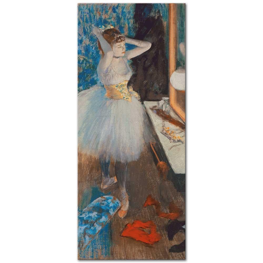 Dancer in Her Dressing Room by Edgar Degas