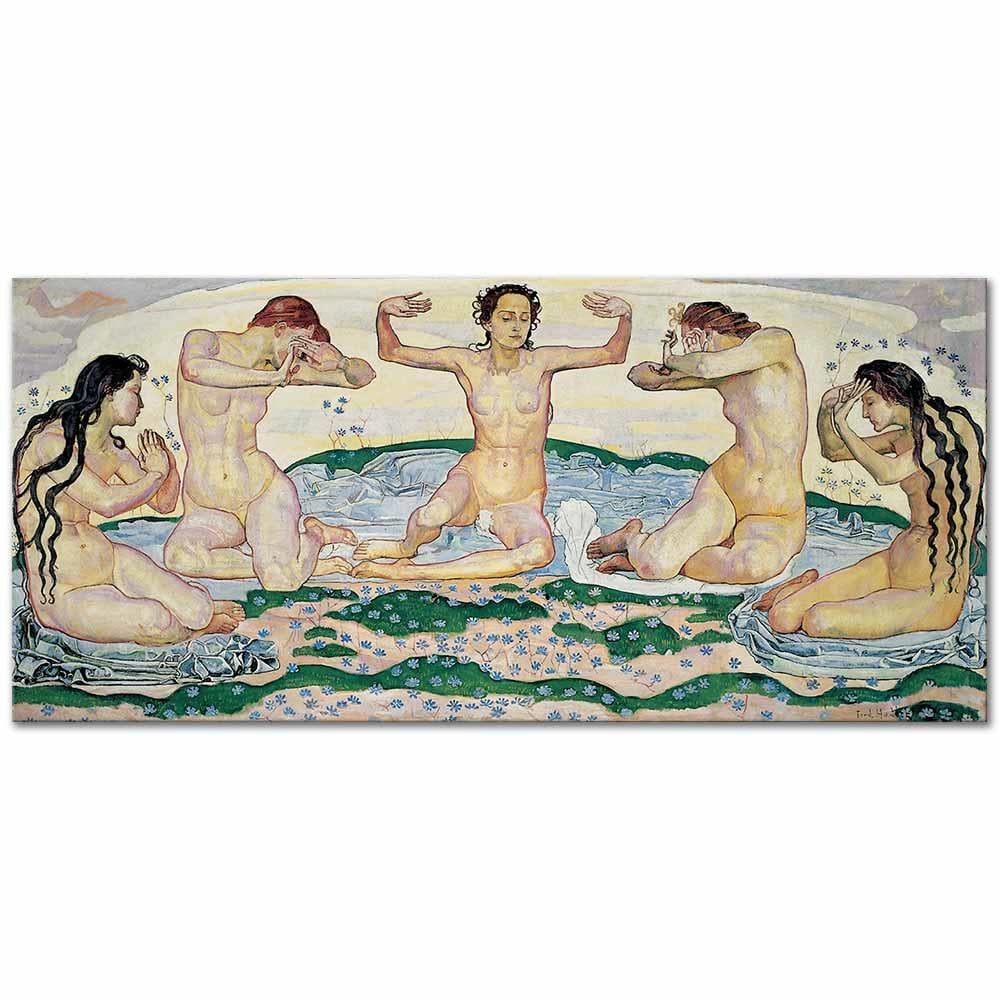 Ferdinand Hodler Gün Kanvas Tablo