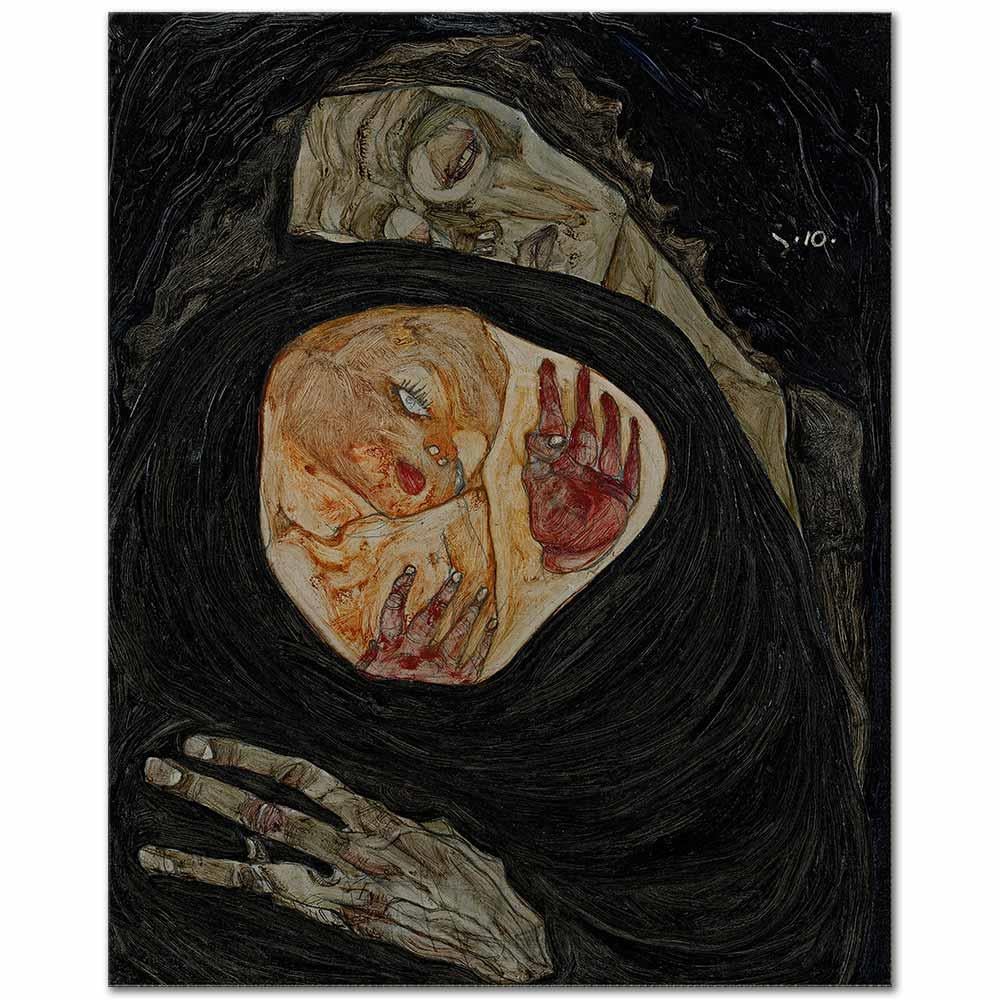 Dead Mother by Egon Schiele