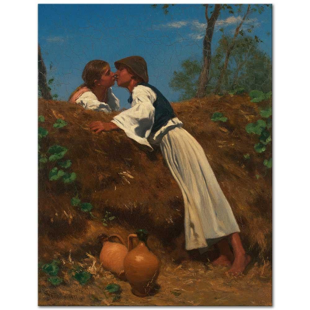 August von Pettenkofen Öpüş II Kanvas Tablo