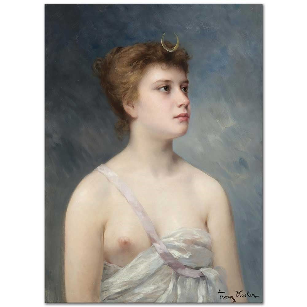 Franz Xaver Kosler Diana Kanvas Tablo
