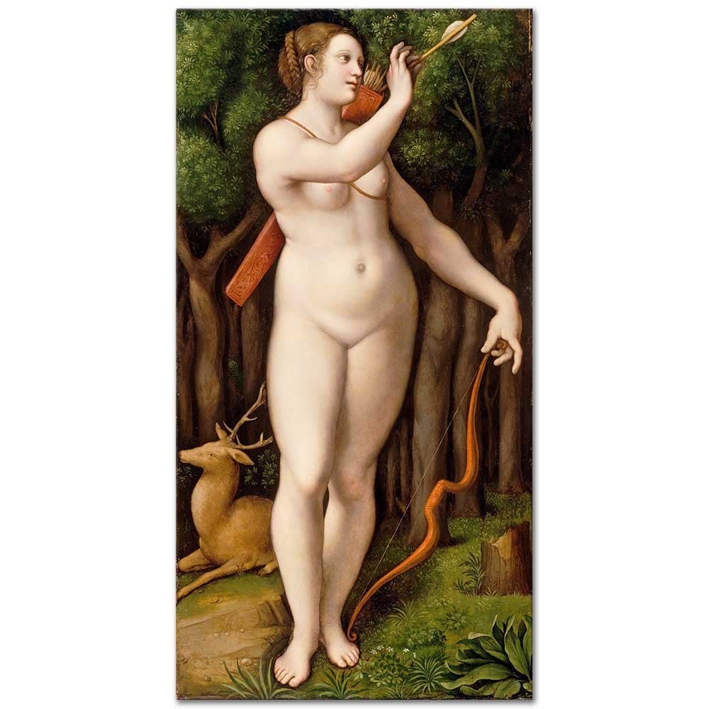 Diana the Huntress by Giampietrino