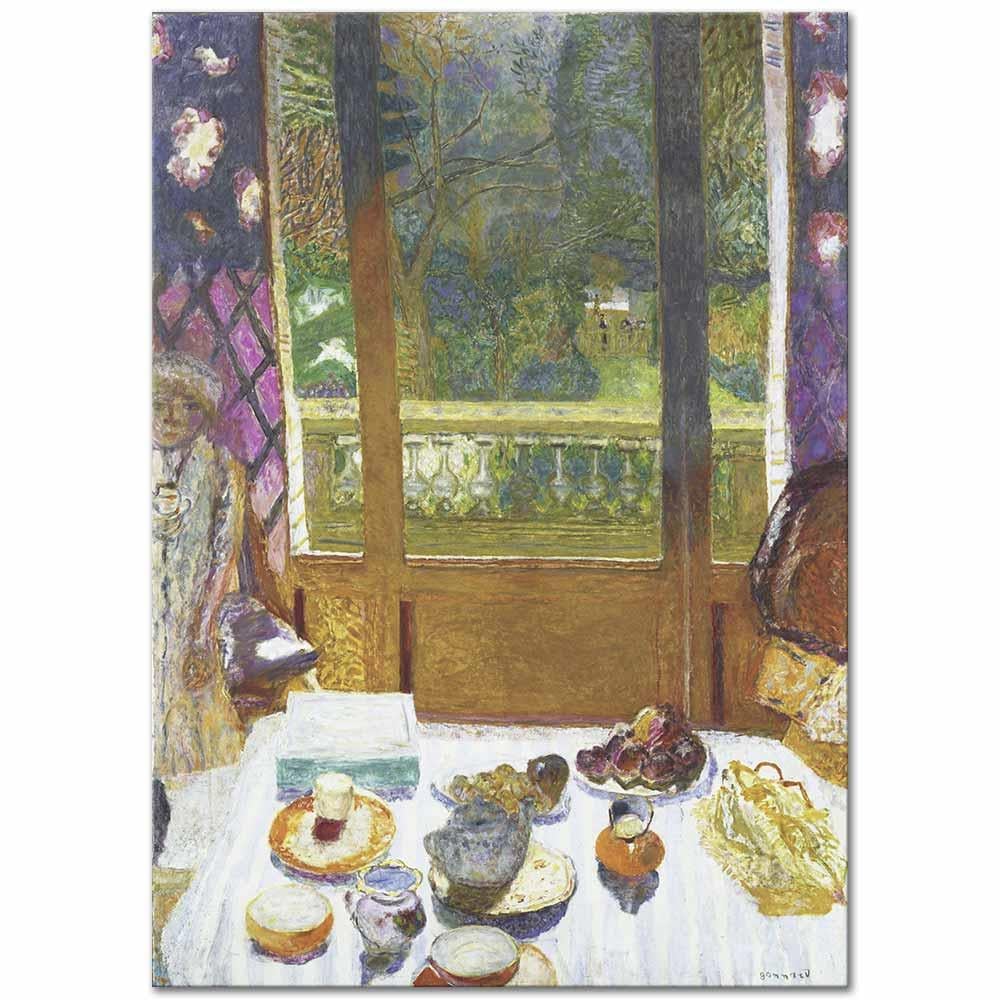 Dining Room Overlooking the Garden by Pierre Bonnard