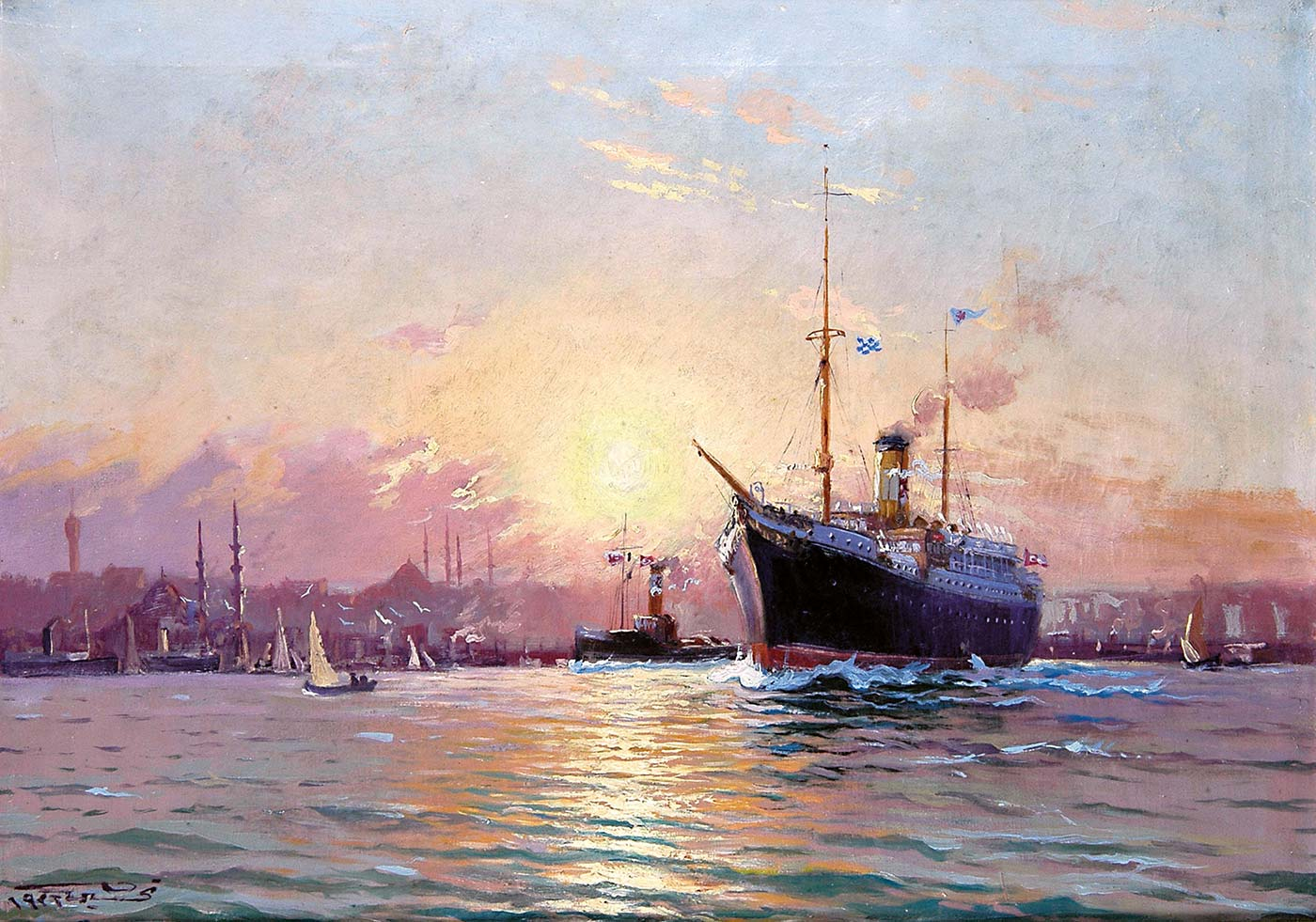 Diyarbakırlı Tahsin Istanbul Limanında