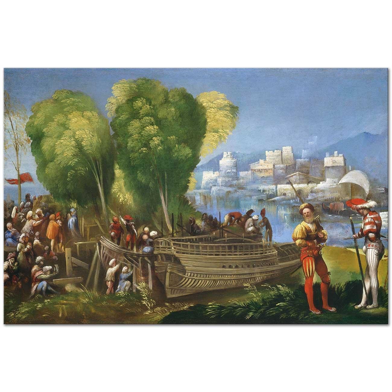 Aeneas and Achates on the Libyan Coast by Dosso Dossi