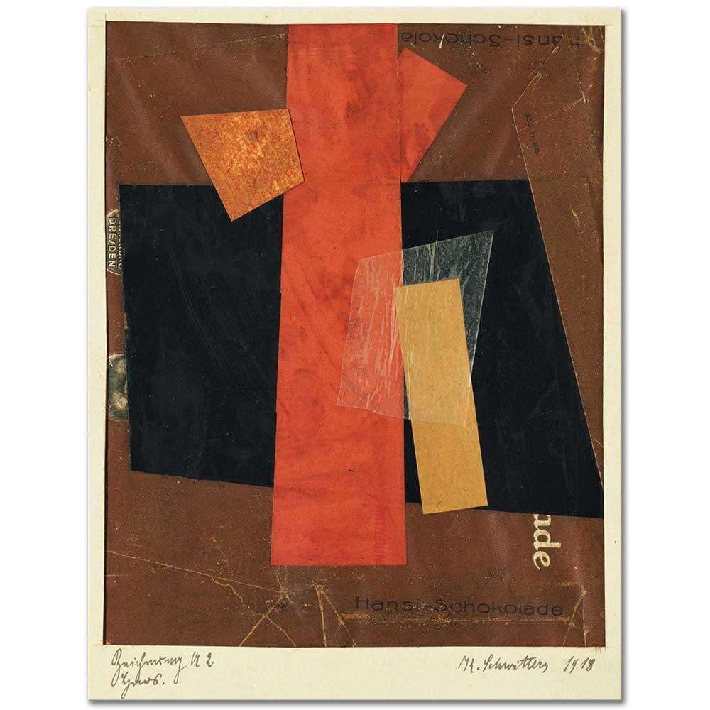 Drawing A2 Hansi by Kurt Schwitters