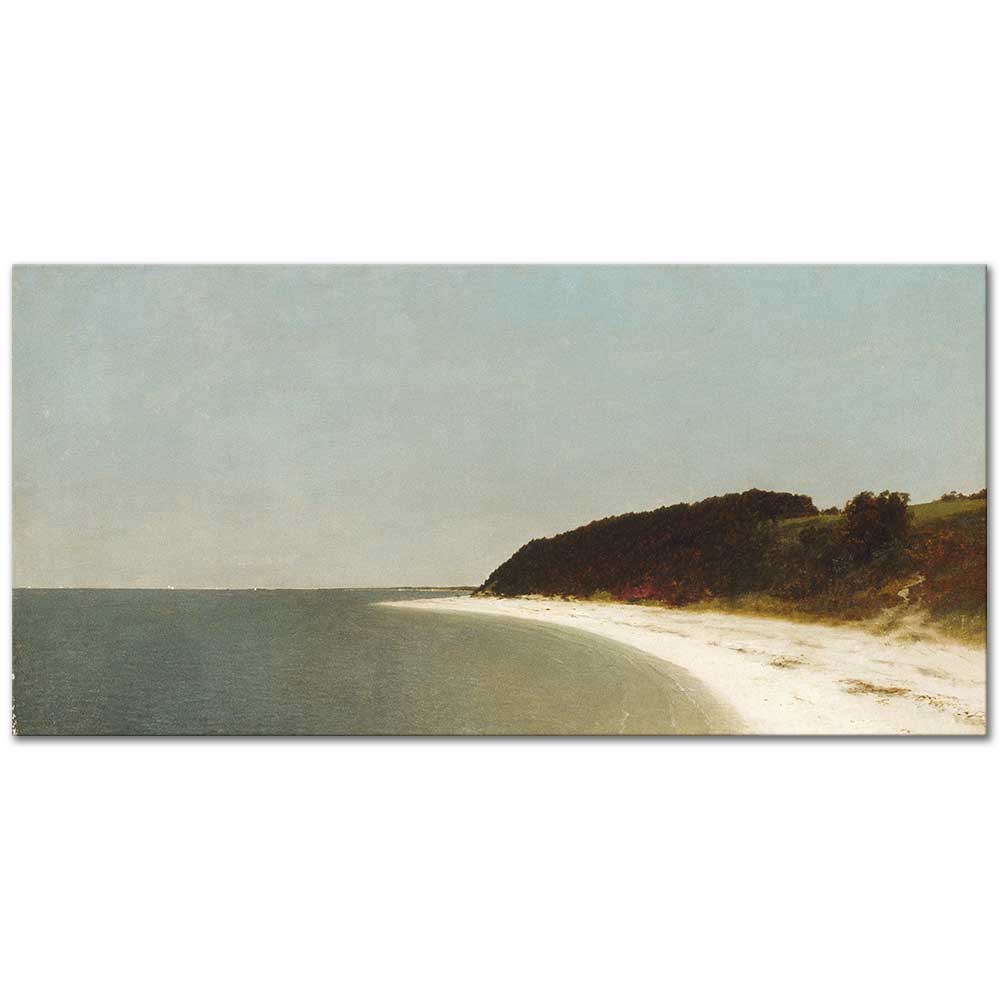 Eaton's Neck Long Island by John Frederick Kensett as Fine Art Print