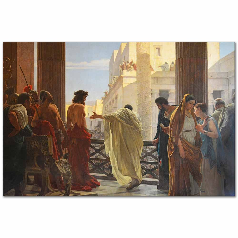 Ecce Homo by Antonio Ciseri as Fine Art Print