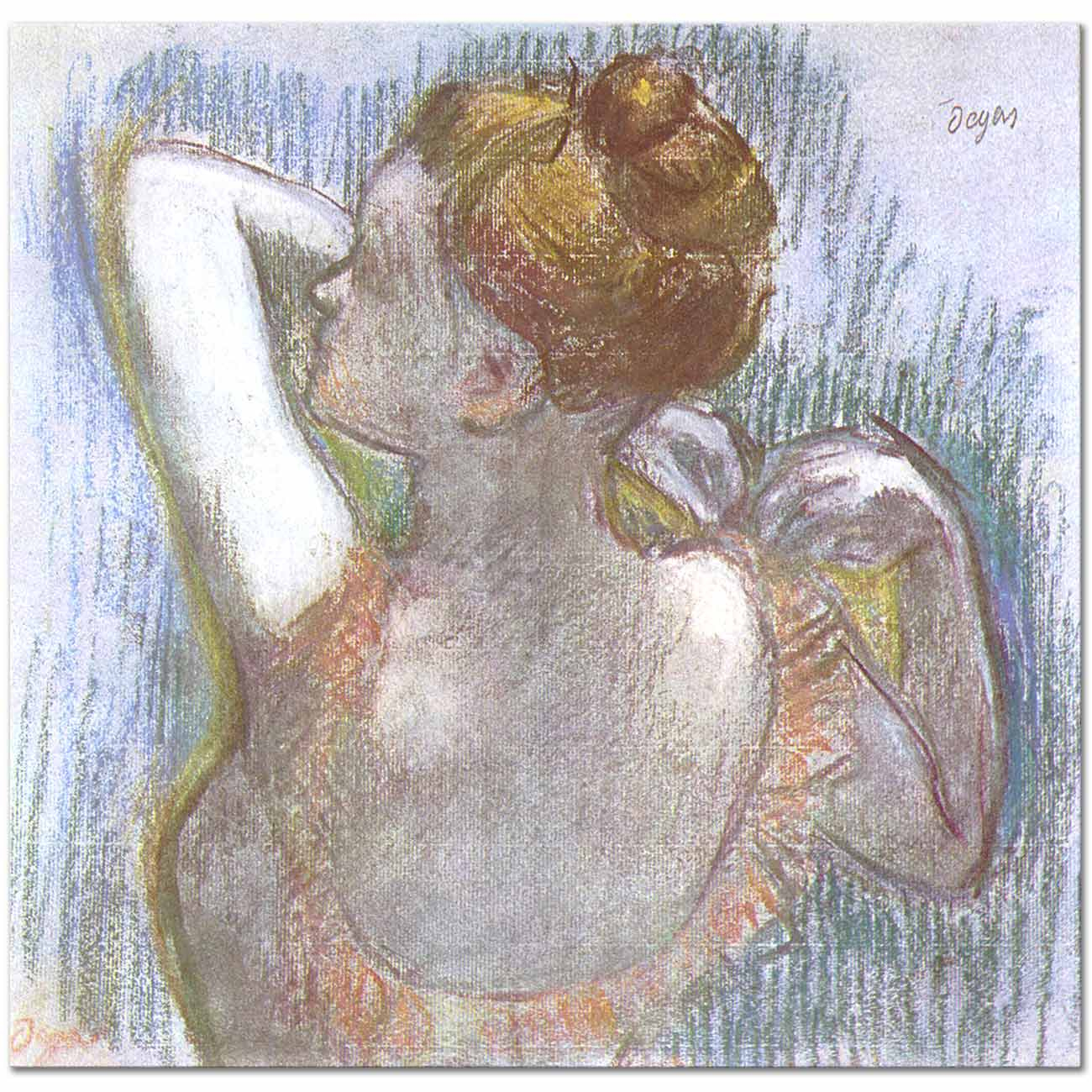 Edgar Degas A Dancer Art Print