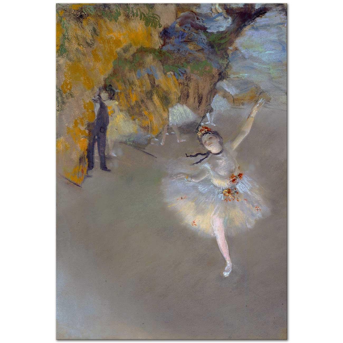Edgar Degas Baş Balerin Kanvas Tablo