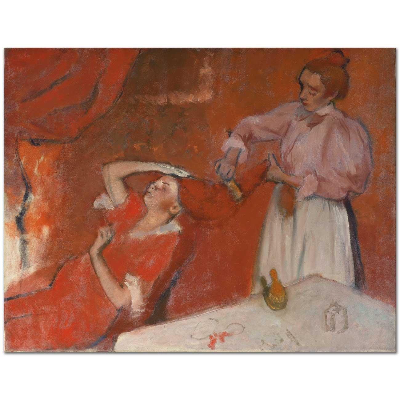 Combing the Hair by Edgar Degas