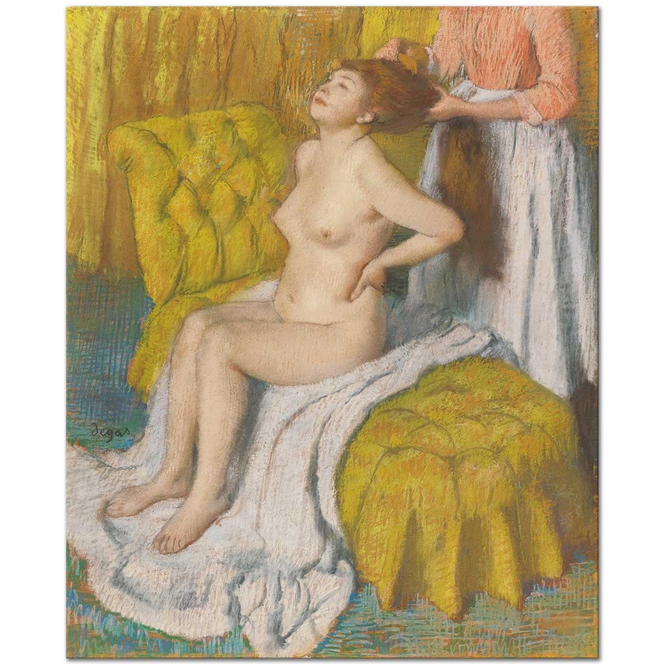 Edgar Degas Vücut Bakımı Kanvas Tablo