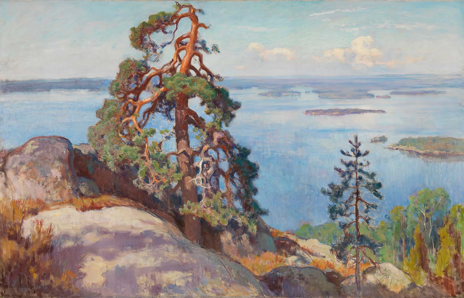 Eero Järnefelt Landscape From Koli Art Print
