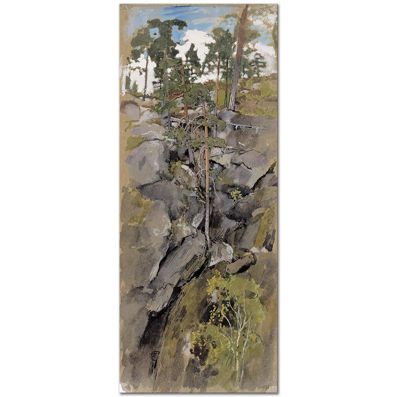Rocky Forest by Eero Järnefelt