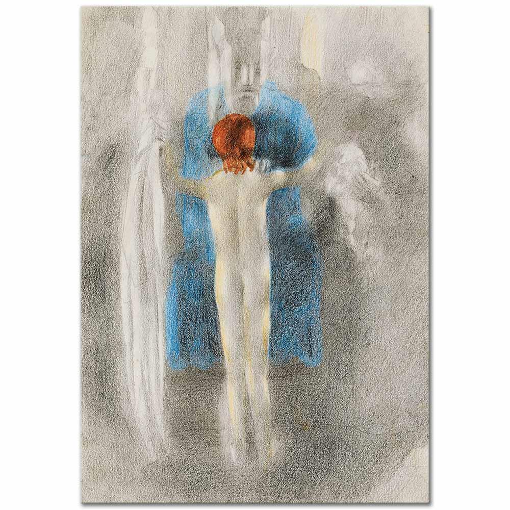 Otto Meyer-Amden Giyim III Kanvas Tablo