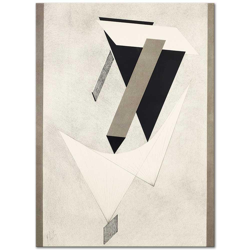 El Lissitzky Kestner'in Portföyü 02 Kanvas Tablo