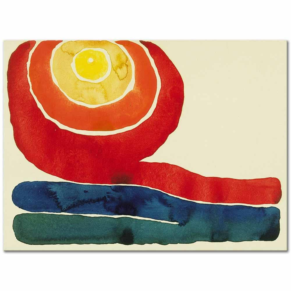 Evening Star No III by Georgia O'Keeffe as Art Print