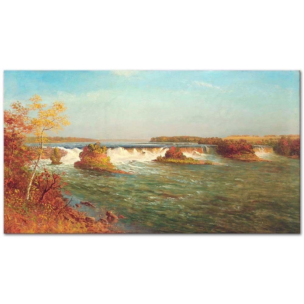 Falls of Saint Anthony by Albert Bierstadt as Art Print
