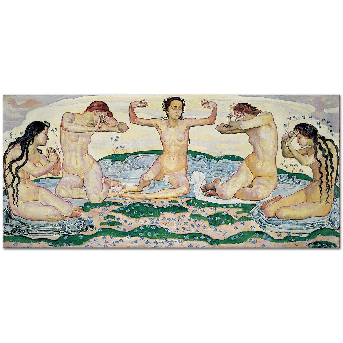 Ferdinand Hodler Day Art Print