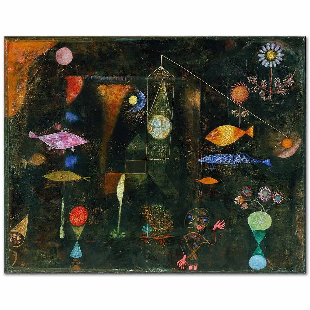 Fish Magic by Paul Klee as Fine Art Print