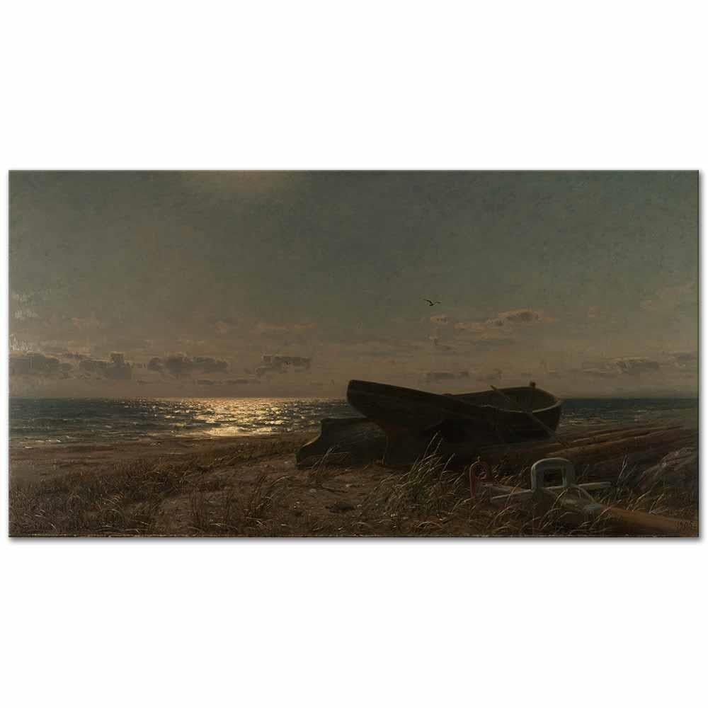 Fra Bjarke by Amaldus Nielsen as Art Print