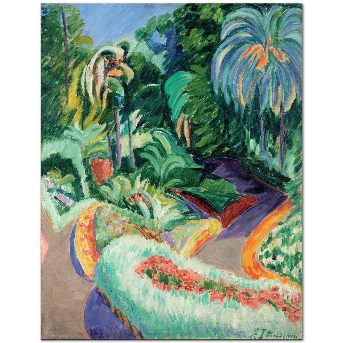 Garden by Francisco Iturrino