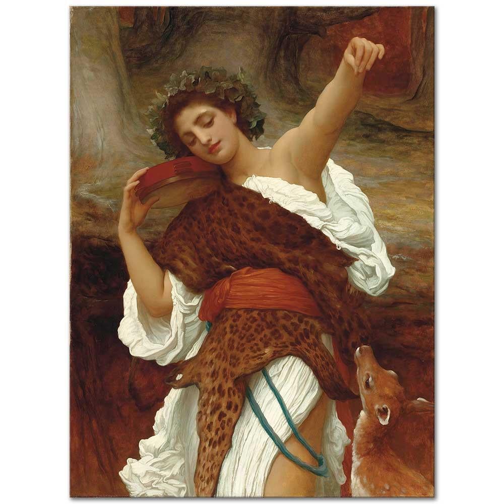 Bacchante by Frederic Leighton