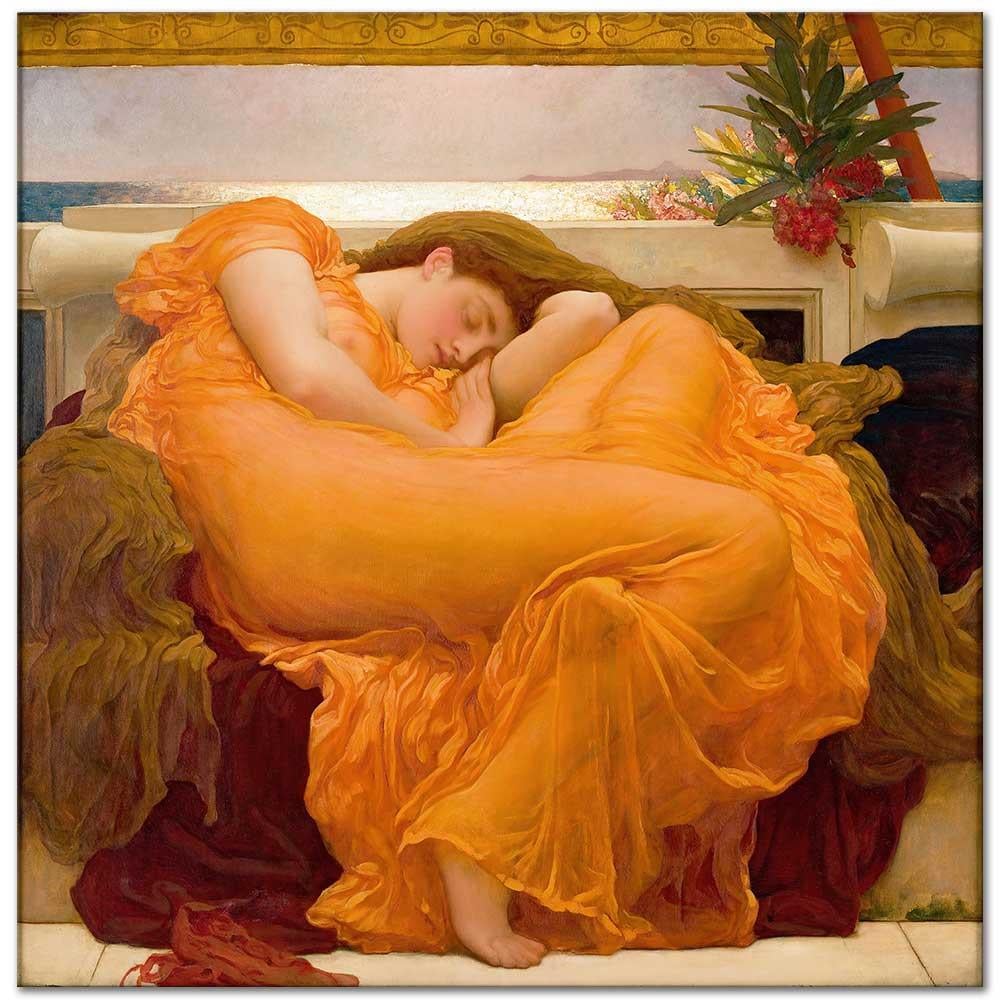 Flaming June by Frederic Leighton