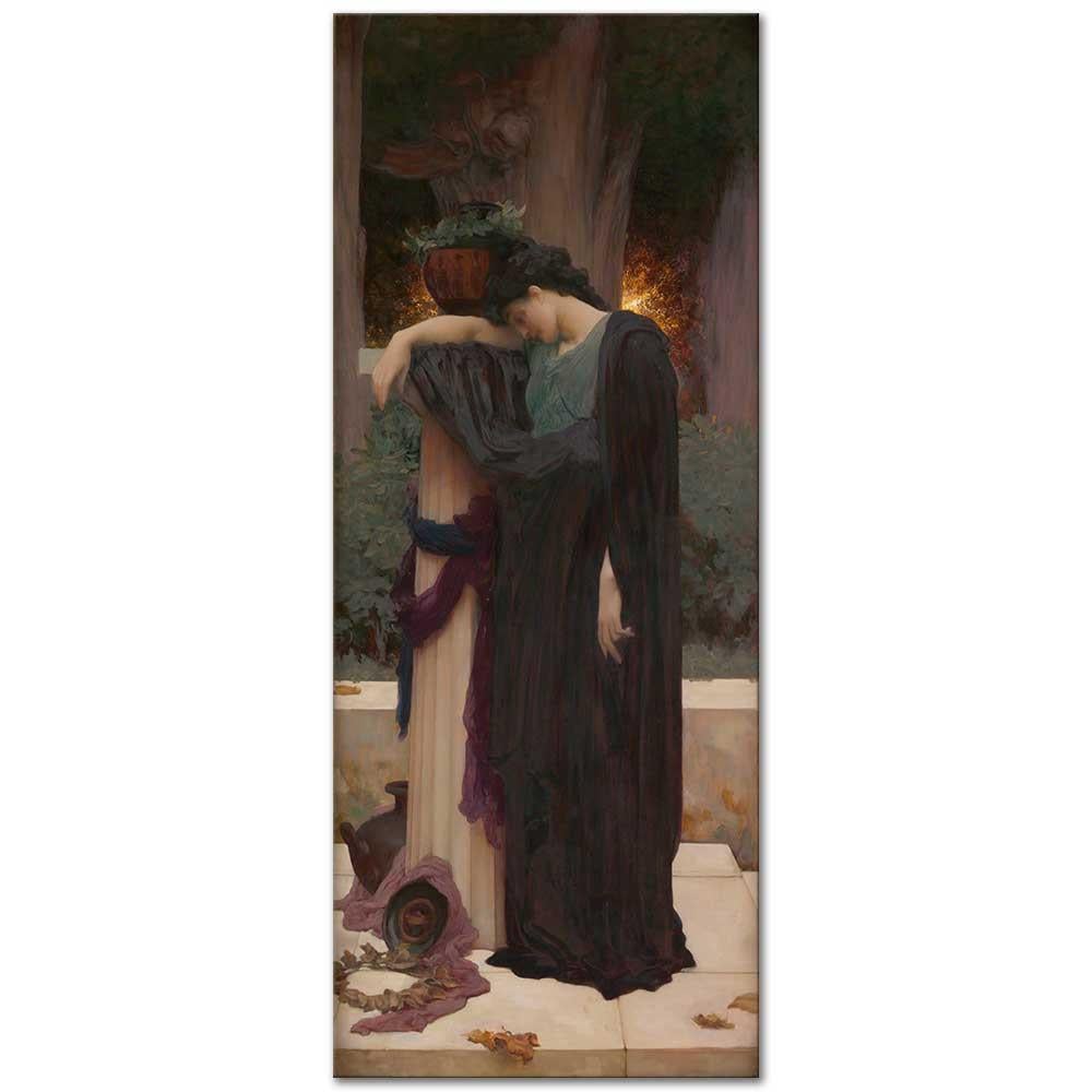 Frederic Leighton Göz Yaşları Kanvas Tablo