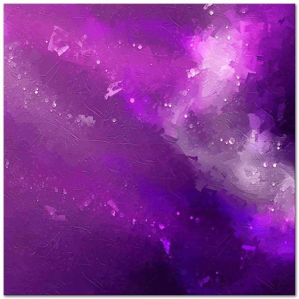 Fuşya Bulutu Kanvas Tablo