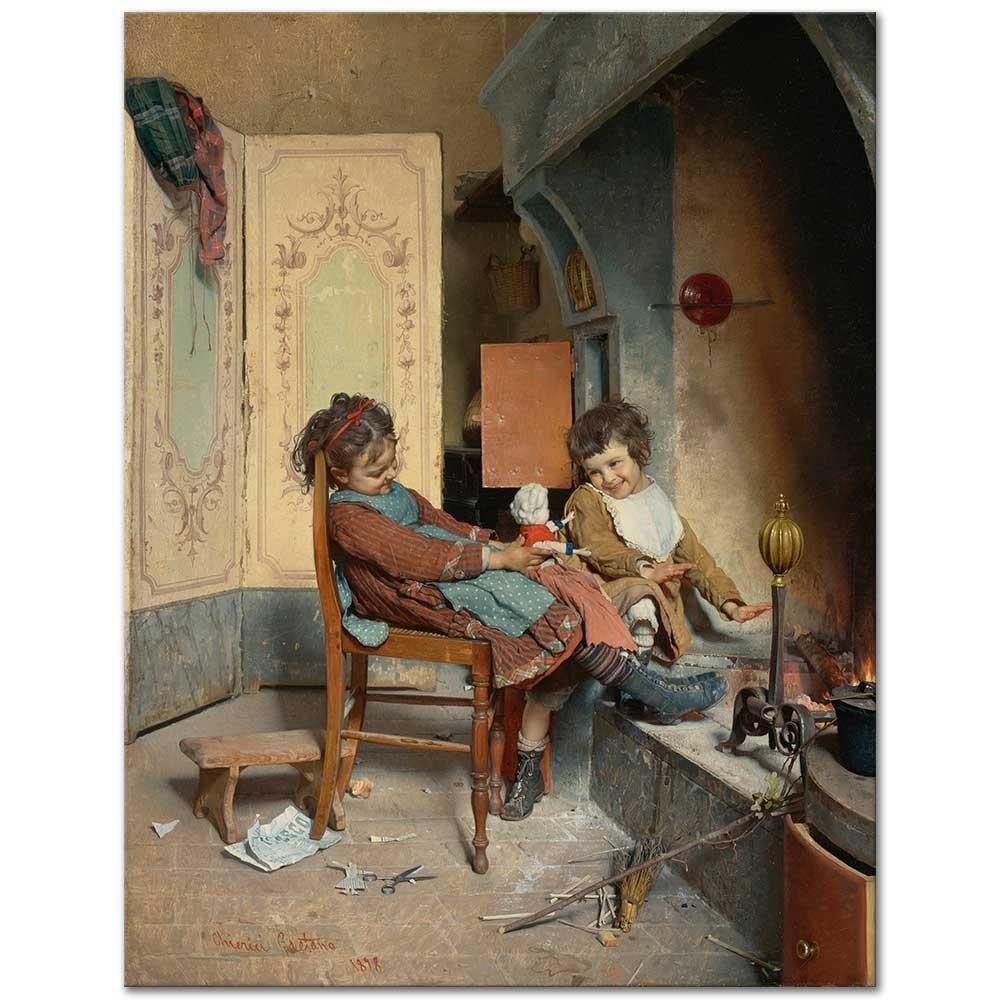 Game Joy by Gaetano Chierici as Art Print