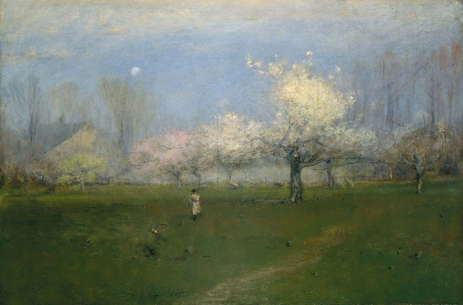 George Inness Spring Blossoms Montclair Art Print