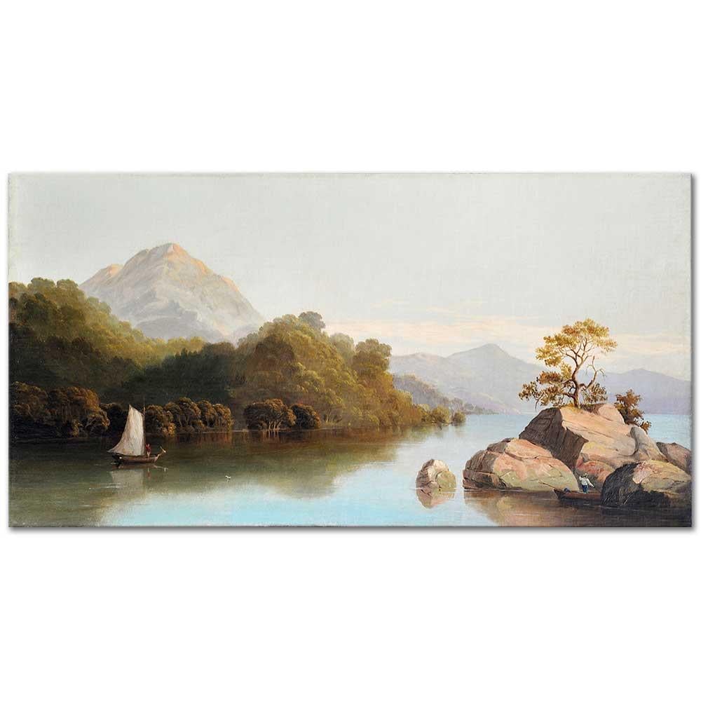 Alfred Thompson Bricher George Gölü Kanvas Tablo