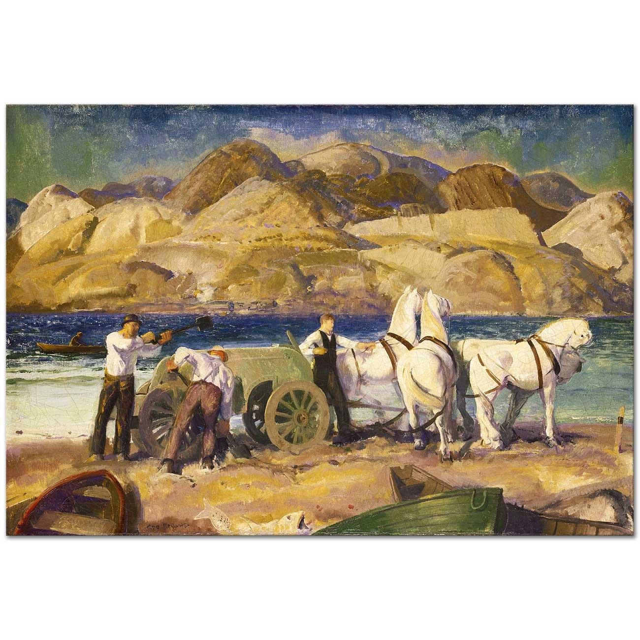 The Sand Cart by George Wesley Bellows