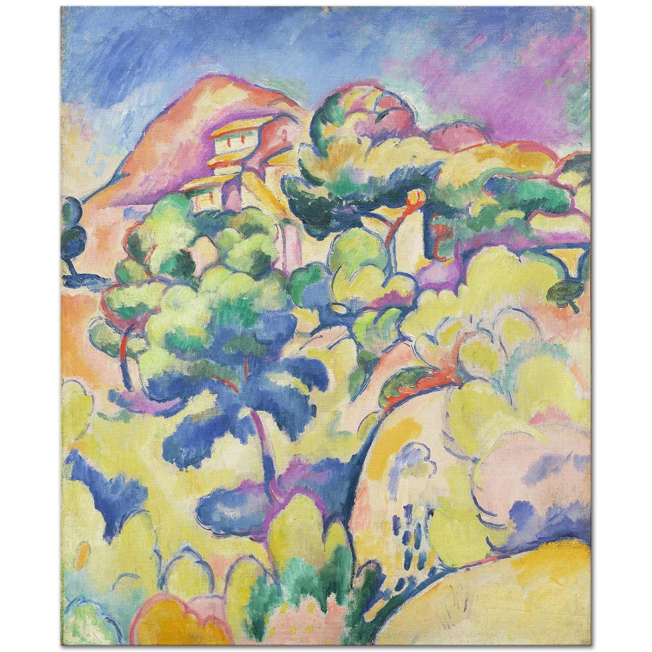 Landscape at La Ciotat by Georges Braque