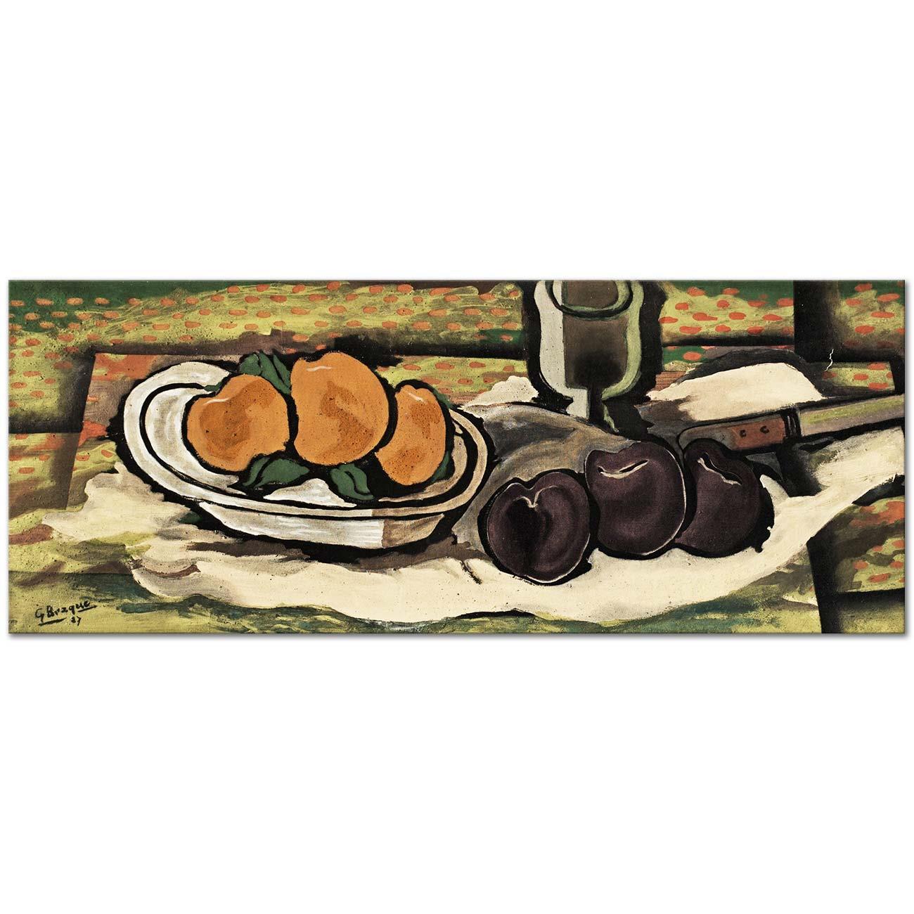 Still Life with Fruits by Georges Braque