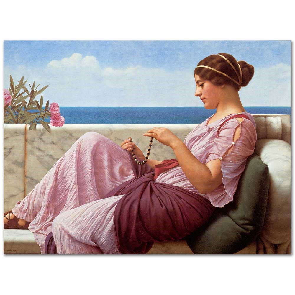 John William Godward Hediye Kanvas Tablo