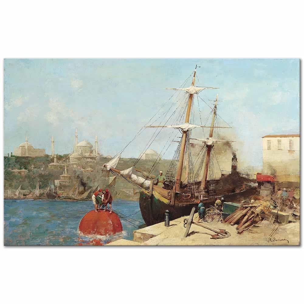 Alberto Pasini Haliç Kanvas Tablo