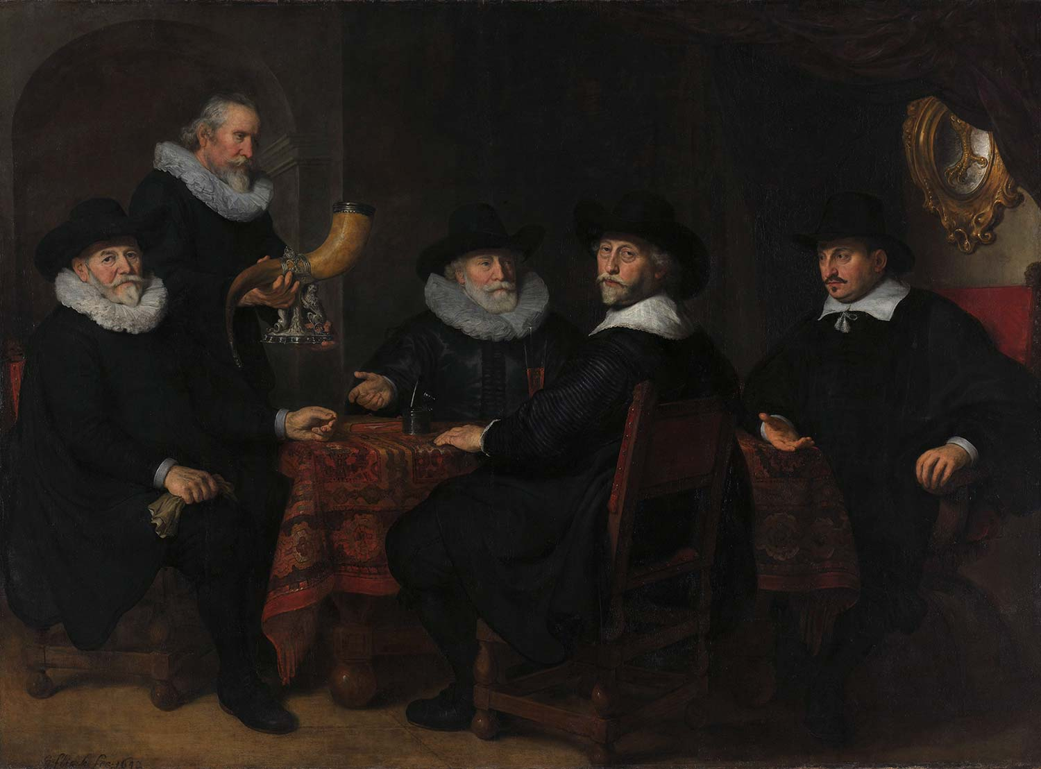 The Amsterdam Civic Guards by Govert Flinck