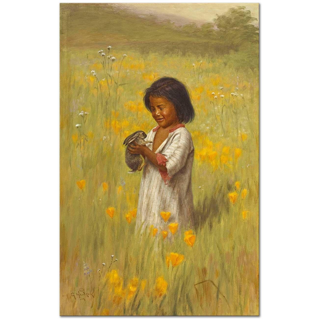 Grace Carpenter Hudson Jack Rabbit Shi Ko Da Art Print