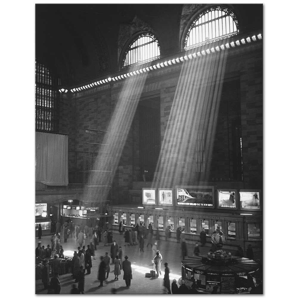 Brassai Grand Central Terminali Kanvas Tablo