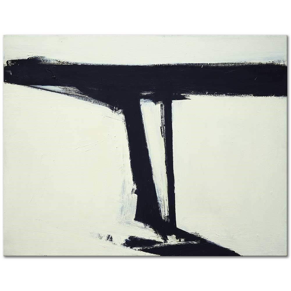 Franz Kline Büyük Kanvas Tablo