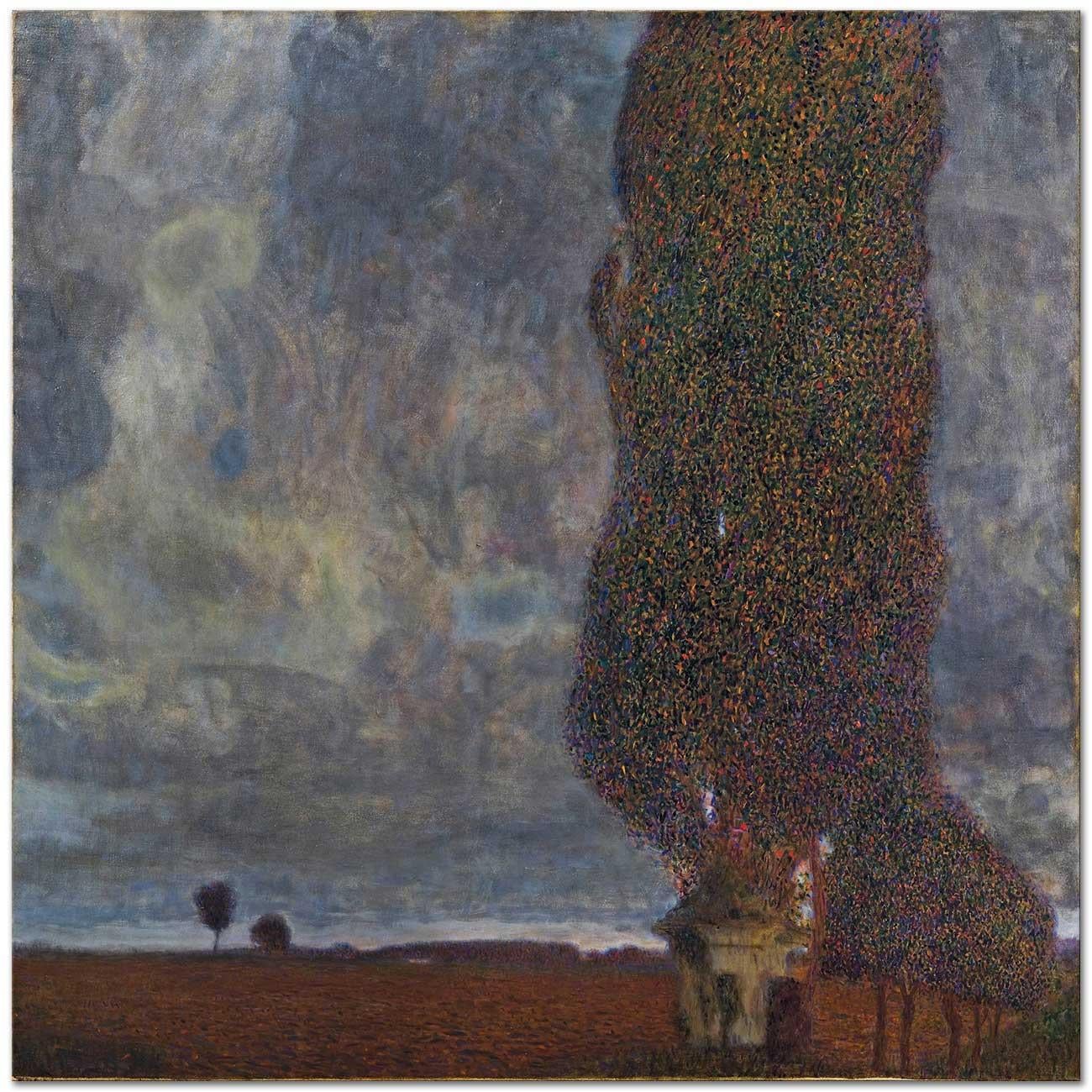 Gustav Klimt Yaklaşan Fırtına Kanvas Tablo
