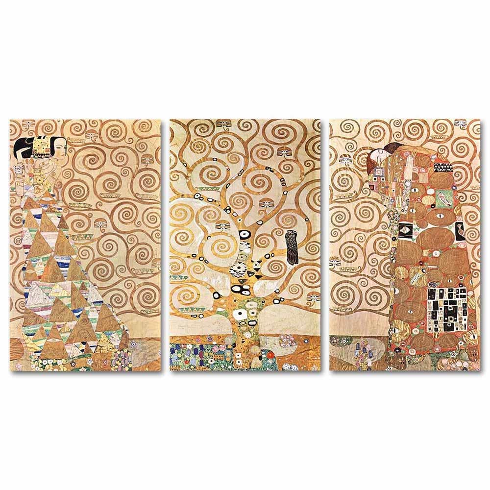 Gustav Klimt The Tree of Life Canvas Set Art Print