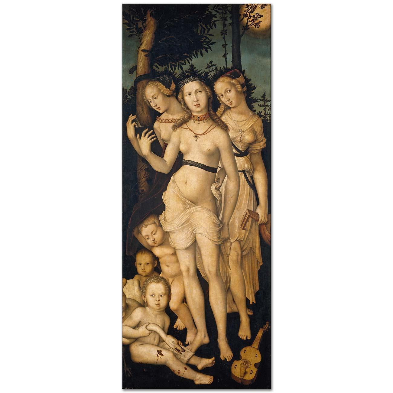 Harmony The Three Graces by Hans Baldung Grien