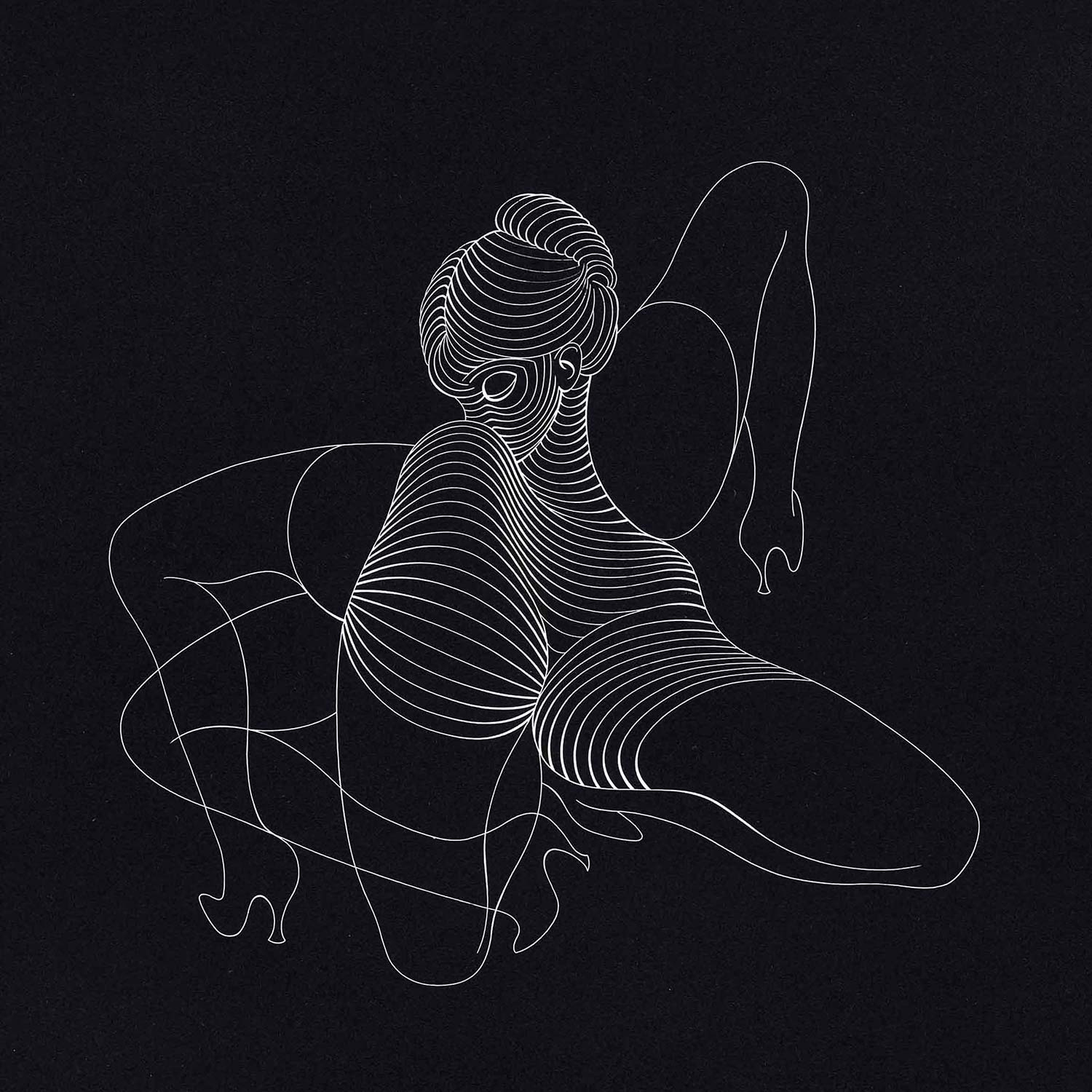 Hans Bellmer Çift Kafadanbacaklı Kanvas Tablo