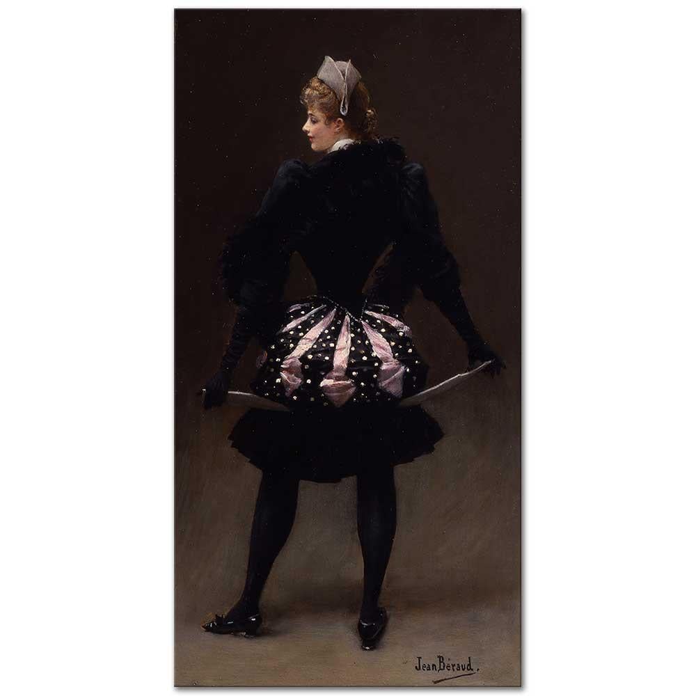 Jean Beraud Palyaço Kanvas Tablo