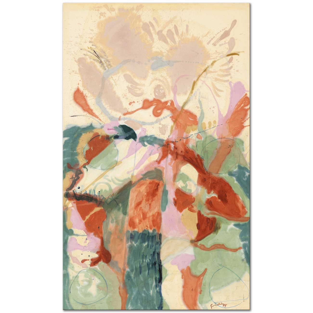 Jacob's Ladder by Helen Frankenthaler
