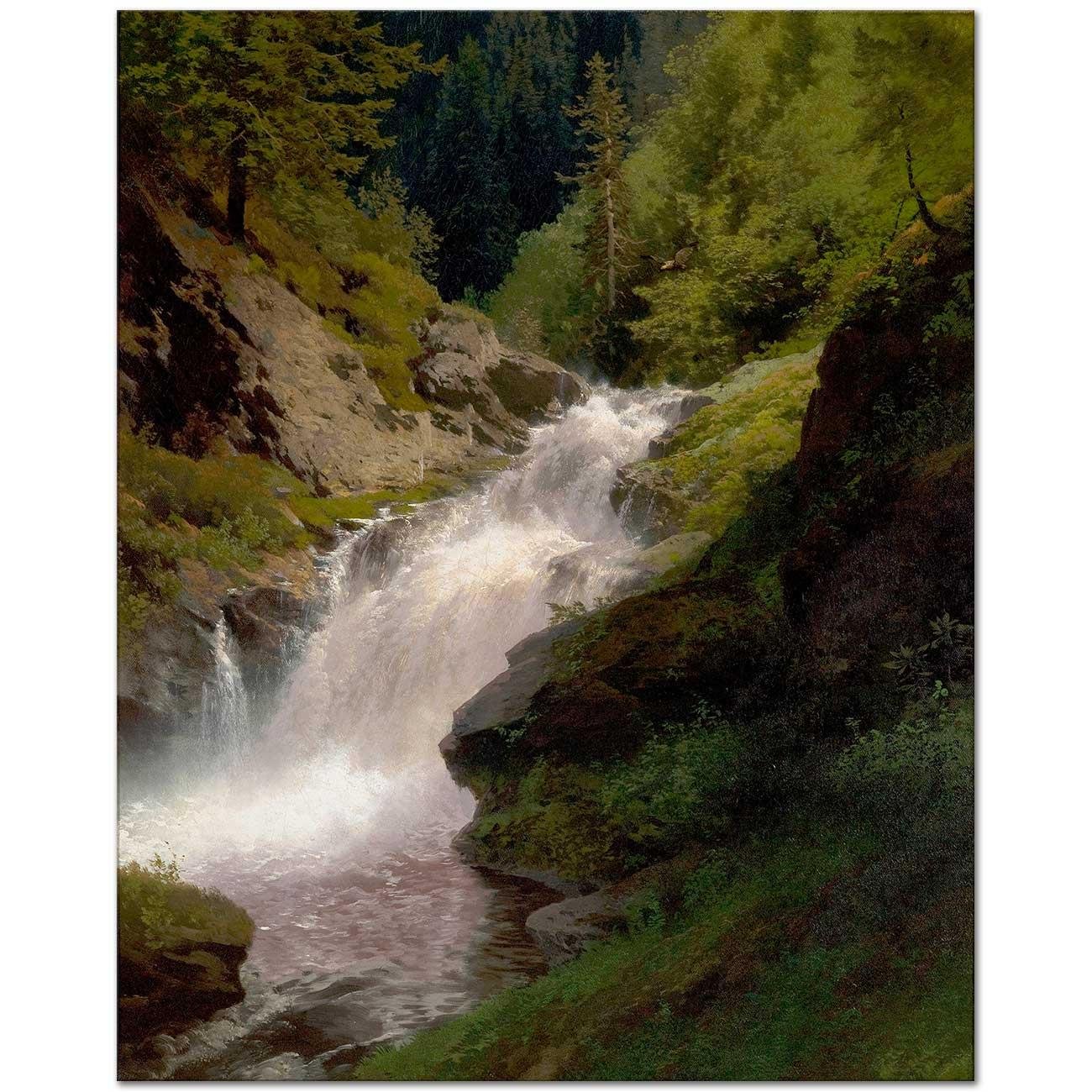 Winona Falls by Hermann Herzog